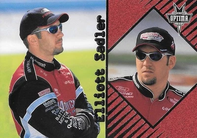 2001 Press Pass Optima - Elliott Sadler #21 - NASCAR Auto Racing - Image 1 of 4