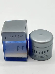 Crema de noche antienvejecimiento Elizabeth Arden Prevage .25 oz nueva (la caja es grasa) - Imagen 1 de 7