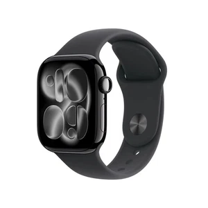 Apple Series 11 42 mm Waterproof Smart Watch Cellular (2025) Black Sport Band - Picture 1 of 9