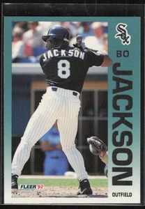 1992 Fleer #86 Bo Jackson Chicago White Sox - Picture 1 of 2
