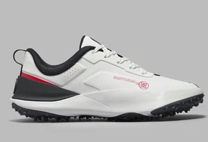 G/Fore Fore G4 G/18 Golf Shoe Sneaker - US 9.5-ONYX BLACK SNO White-$250 - Picture 1 of 5
