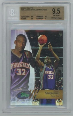 Amare Stoudemire 2002-03 Topps eTopps RC BGS 9.5 #58 Phoenix Suns - Image 1 of 2