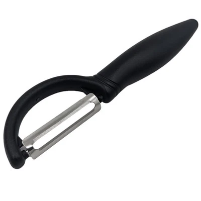 Pelador de patatas y verduras de acero inoxidable ultra afilado Foto 1 de 4