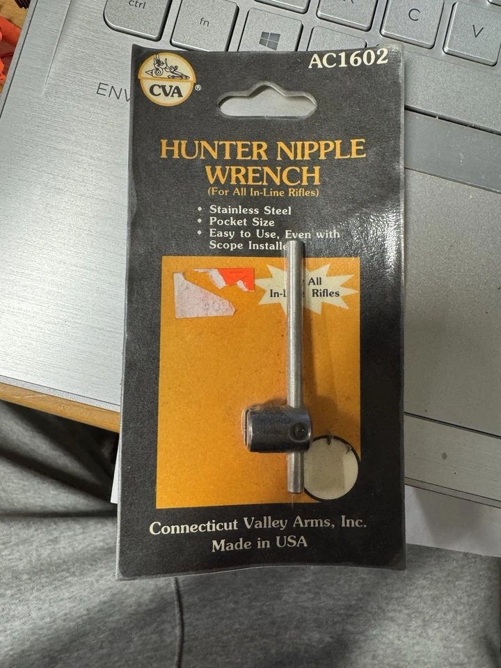 CVA Hunter Universal Nipple Wrench Stainless Steel AC1602