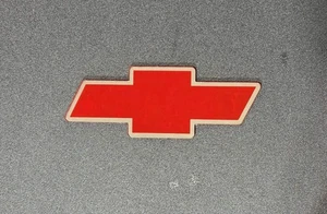 1998 - 2004 Chevrolet S10 2ND GEN Front Bowtie Emblem Replacement Badge Red V2.0 - Picture 1 of 5