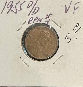 1955 D/D Lincoln centesimo di grano giri/min #4 - Foto 1 di 3