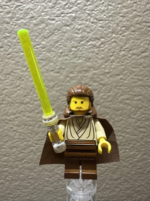 Lego Star Wars Minifigura SW0027 SW27 Qui-Gon Jinn L13 Foto 1 de 4