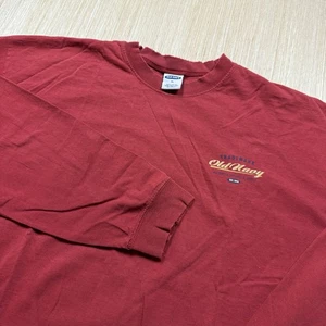 Old Navy Vintage 90s Y2K Distressed Thrashed T Shirt Long Sleeve XL Mall Goth - Picture 1 of 15