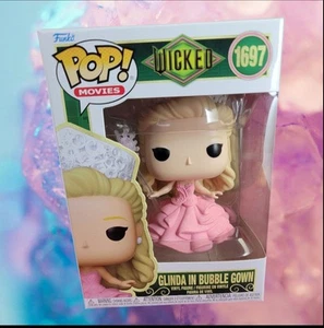 Glinda en vestido burbuja funko # 1697 (nuevo en caja) con protector pop - Imagen 1 de 7