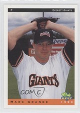 1993 Classic Best Everett Giants Marc Grande #11