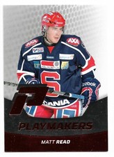 2012-13 Swedish Hockey Allsvenskan Playmakers #PM10 Matt Read
