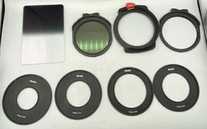 HAIDA RED DIAMOND MEDIUM FILTER W/ M10 HOLDER/ ADAPTER RING/ DROP IN CPL. - Picture 1 of 7