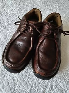 Brown Timberland Mens Boat Shoes 7W 41 - Picture 1 of 16