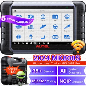 2025 Autel MaxiCOM MK808S Bidirectional Car Diagnostic Scanner Tool Key Coding - Picture 1 of 15