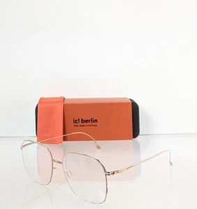 Brand New Authentic ic! Berlin Eyeglasses Model Teresa Rose Gold 50mm - Picture 1 of 7