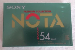 SONY NOTA 54 - POSITION: NORMAL IEC I/TYPE I NORMAL BIAS 120µs EQ - BRAND NEW - Picture 1 of 6