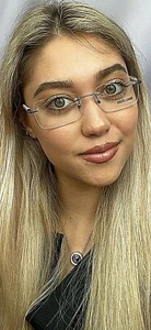 Nuevas gafas para mujer Roberto Cavalli Cuba RC 0707 072 54 mm sin montura - Imagen 1 de 10