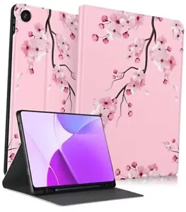 for Lenovo Tab M10 Plus 3rd Gen Case 10.6 Inch 2022 Women Girls 3-Plum Blossom - Picture 1 of 7