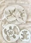 Lot Of 2 New Fondant CUTTER Sets Embossing Cake Decorating Clowns & Teddy Bears
