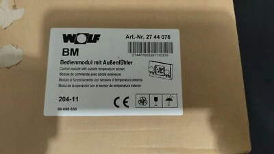Wolf BM Bedienmodul mit Ausenfühler - Bild 1 von 4