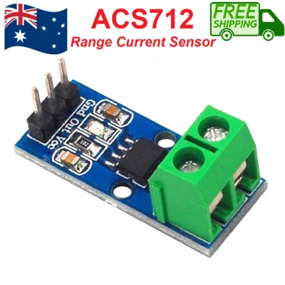 Range Current Sensor AMPS ACS712 5A, 20A, 30A Module Arduino - image 1 of 4