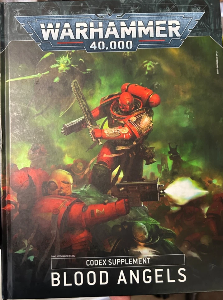 Games Workshop Warhammer 40K Blood Angels Codex Supplement