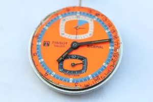 RELOJ CRONÓGRAFO TISSOT SIDERAL VINTAGE ESFERA MOVIMIENTO FUNCIONANDO CAL 872 LEMANIA - Imagen 1 de 11