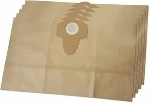 Bags for Fox F50-800 30L 30 Litre Wet & Dry Vacuum Cleaner hoover Paper Dust x 5 - Picture 1 of 5