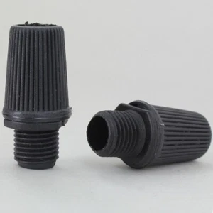 Black 1/8ips. Male Threaded Plastic SVT Strain Relief 26919JB - Picture 1 of 3