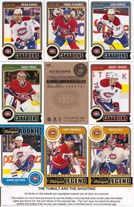 2014-15 OPC O-Pee-Chee Montreal Canadiens Complete Team Set w/ Stickers + U (31) - Picture 1 of 2