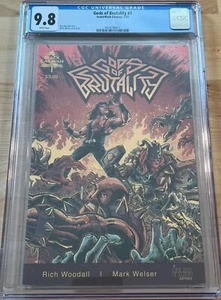 Cómic raro Gods of Brutality 1 clasificación CGC 9,8 - Imagen 1 de 2