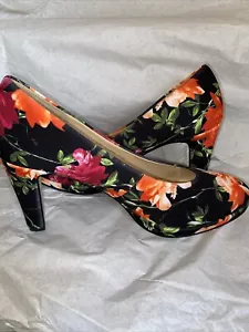 Gabor Floral HT Heels Pumps UK 7 Anlass Hochzeit wunderschön weich&smart DEKRET - Bild 1 von 10