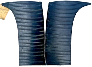 1942 1946 1947 1948 LINCOLN CONTINENTAL REAR FENDER STONE SHIELDS GRAVEL GUARDS - Picture 1 of 15