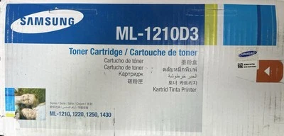 New Samsung ML-1210D3 Toner Cartrdge The Bottom Partially Opened Toner Is Sealed - Image 1 of 2