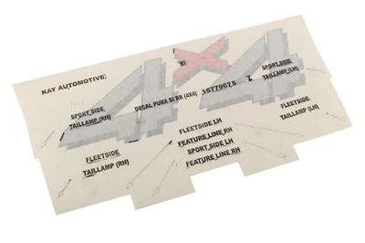 Nueva calcomanía genuina de General Motors 15779675 OEM Foto 1 de 4