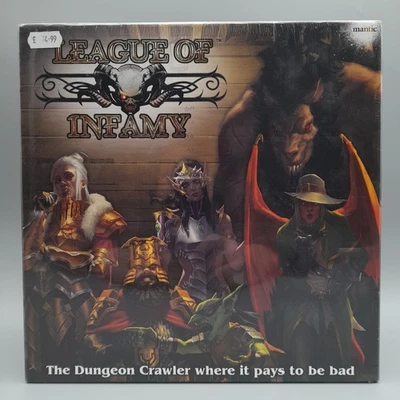 League of Infamy: The Board Game Co-op Dungeon Crawler Mantic Games 2-5 Players - Image 1 of 4