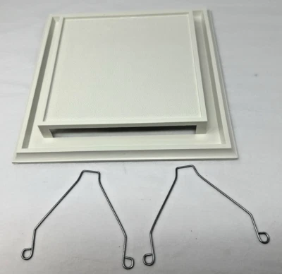 Nuevo conjunto de cubierta de rejilla de ventilador de ventilación genuino Broan Nutone S97009648 para 681 682 Foto 1 de 3