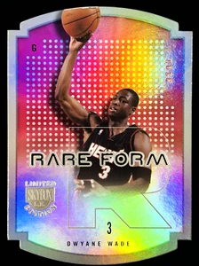 2003-04 Skybox Limited Edition Rare Form Dwyane Wade #3RF Rookie RC HOF - Picture 1 of 2