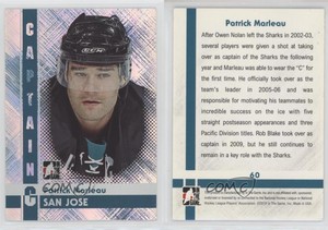 2011-12 ITG Captain-C Series Silver /150 Patrick Marleau #60