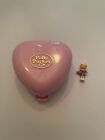 Vintage Bluebird 1993 Polly Pocket Kozy Kitties Compact With Doll