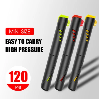 Mini Bike Pump Portable Bicycle Tyre Inflator Hand Pump Presta & Schrader Valve - Image 1 of 4