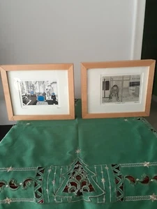 Bernard Zalon Paar Druck und Radierung - Bild 1 von 9