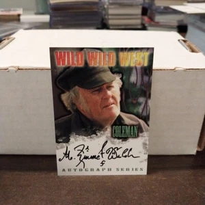 1999 Skybox Wild Wild West Movie A8 M. Emmet Walsh as Coleman Autograph Card  - Picture 1 of 2