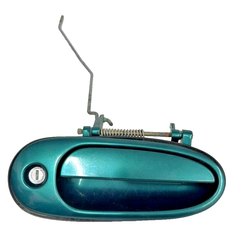 1999-2004 Oldsmobile Alero RH Front Outside Door Handle Painted Blue Green - Imagem 1 de 4
