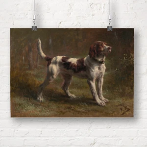 Rosa Bonheur: un segugio briquet Limier. Stampa/poster fine art - Foto 1 di 1