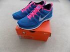 NEW MENS 9.5 NIKE FLYKNIT LUNAR ONE 1+ SHOES NEO TURQ BLUE PINK WHITE 554887 414