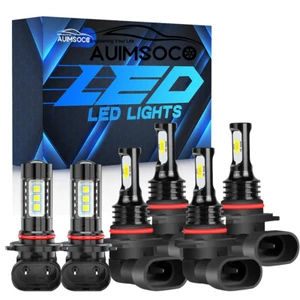 Faros LED + luces antiniebla bombillas para Chevy Silverado 1500 2500 HD 3500 2003-2006 - Imagen 1 de 21