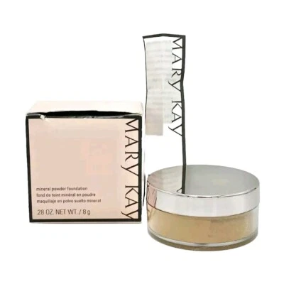 Mary Kay Mineral Powder Foundation BRONZE 4 #040993  0.28 oz. - NIB - Image 1 of 4