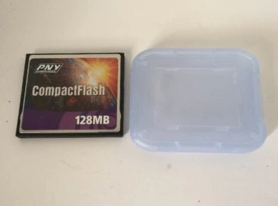 PNY 128 MB 128MB Compact Flash Memory Picture Card THNCF128MMA USA Seller - Image 1 of 3