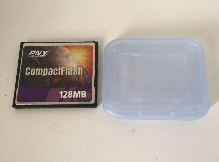 PNY 128 MB 128MB Compact Flash Memory Picture Card THNCF128MMA USA Seller - Image 1 of 3